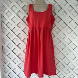 COLUMBIA TITANIUM OMNI-SHADE SLEEVELESS SUN DRESS L